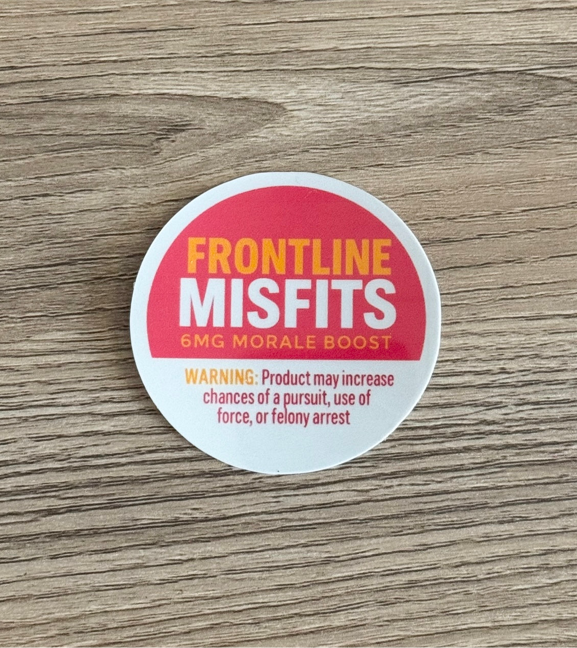 Misfit Tin Sticker