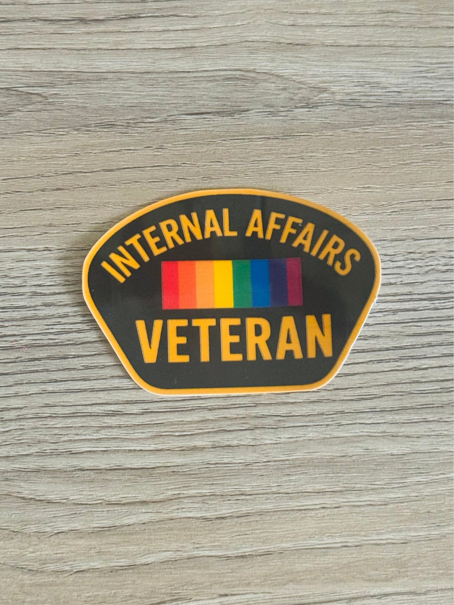 Internal Affairs Veteran Sticker