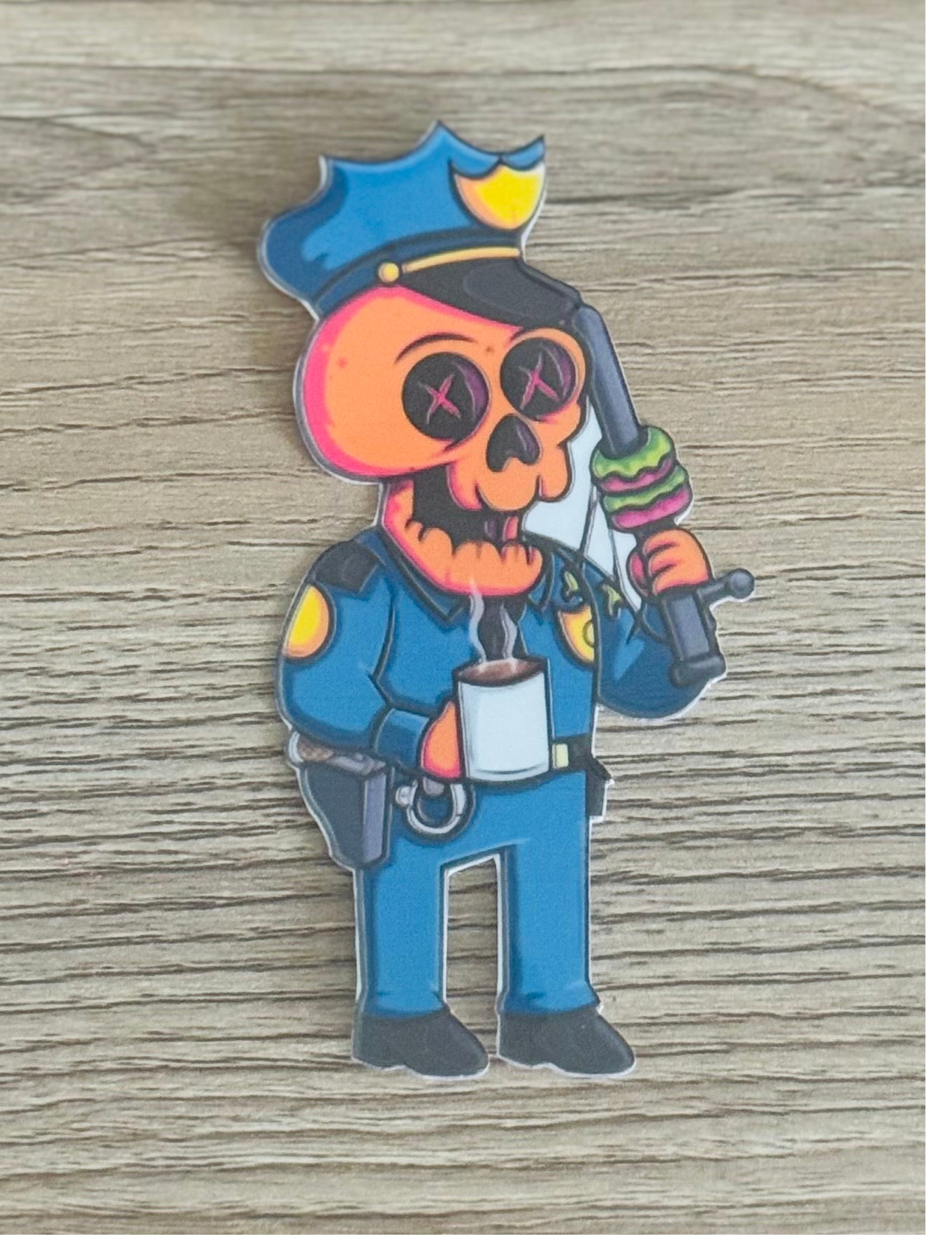 Misfit Skeleton Full Body Sticker