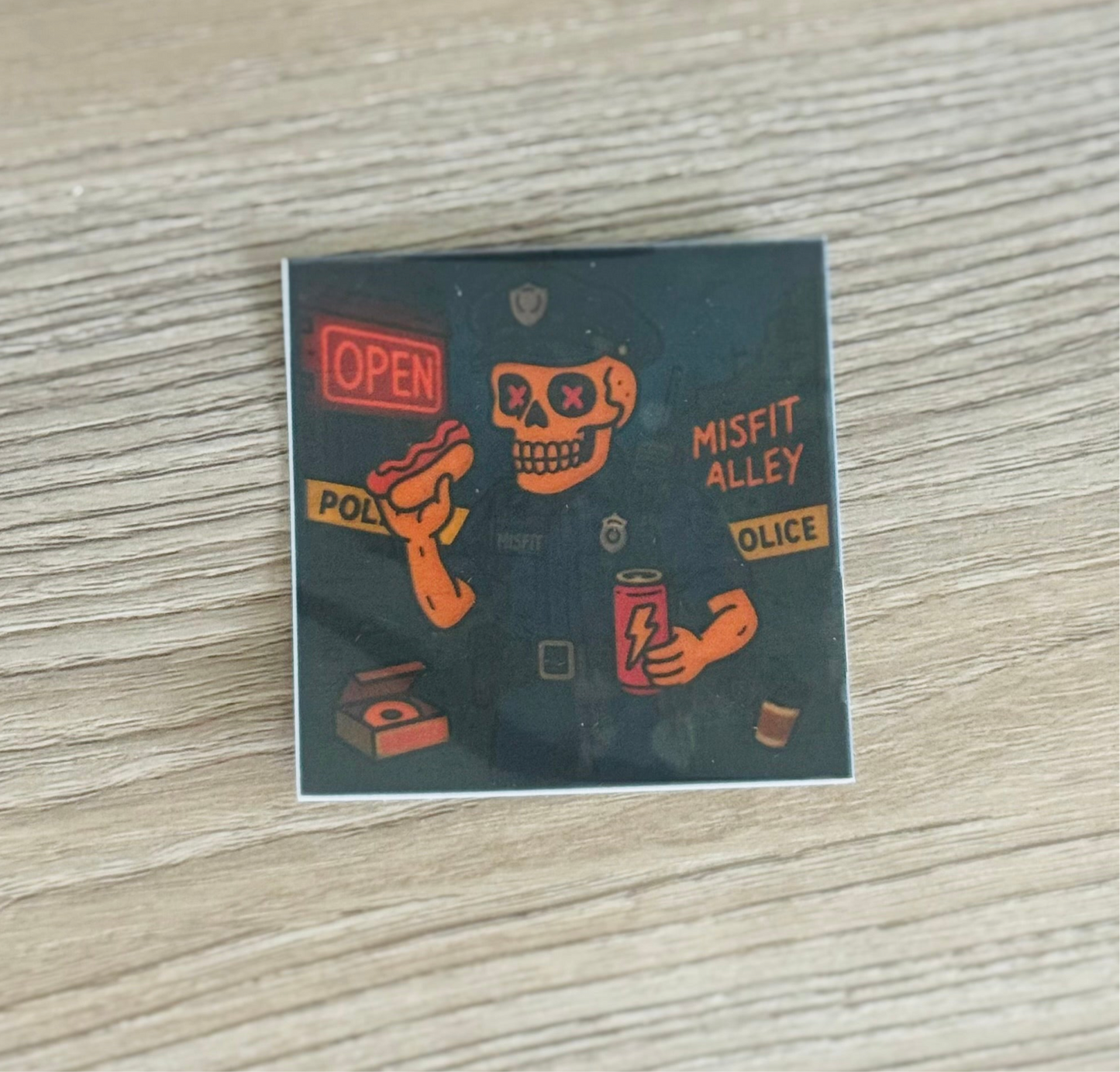 Misfit Alley Sticker