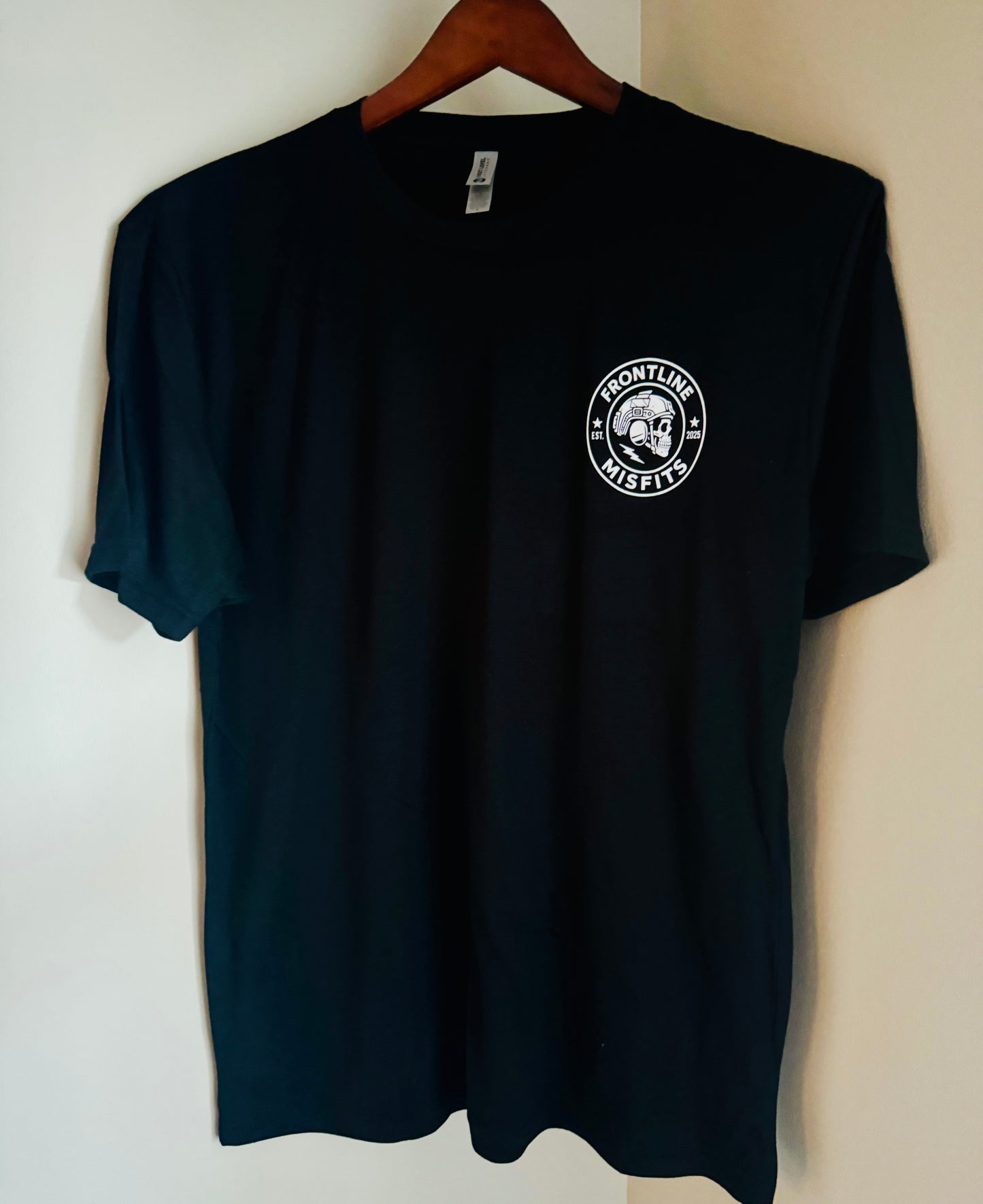 Frontline Misfits Logo T-Shirt – Black