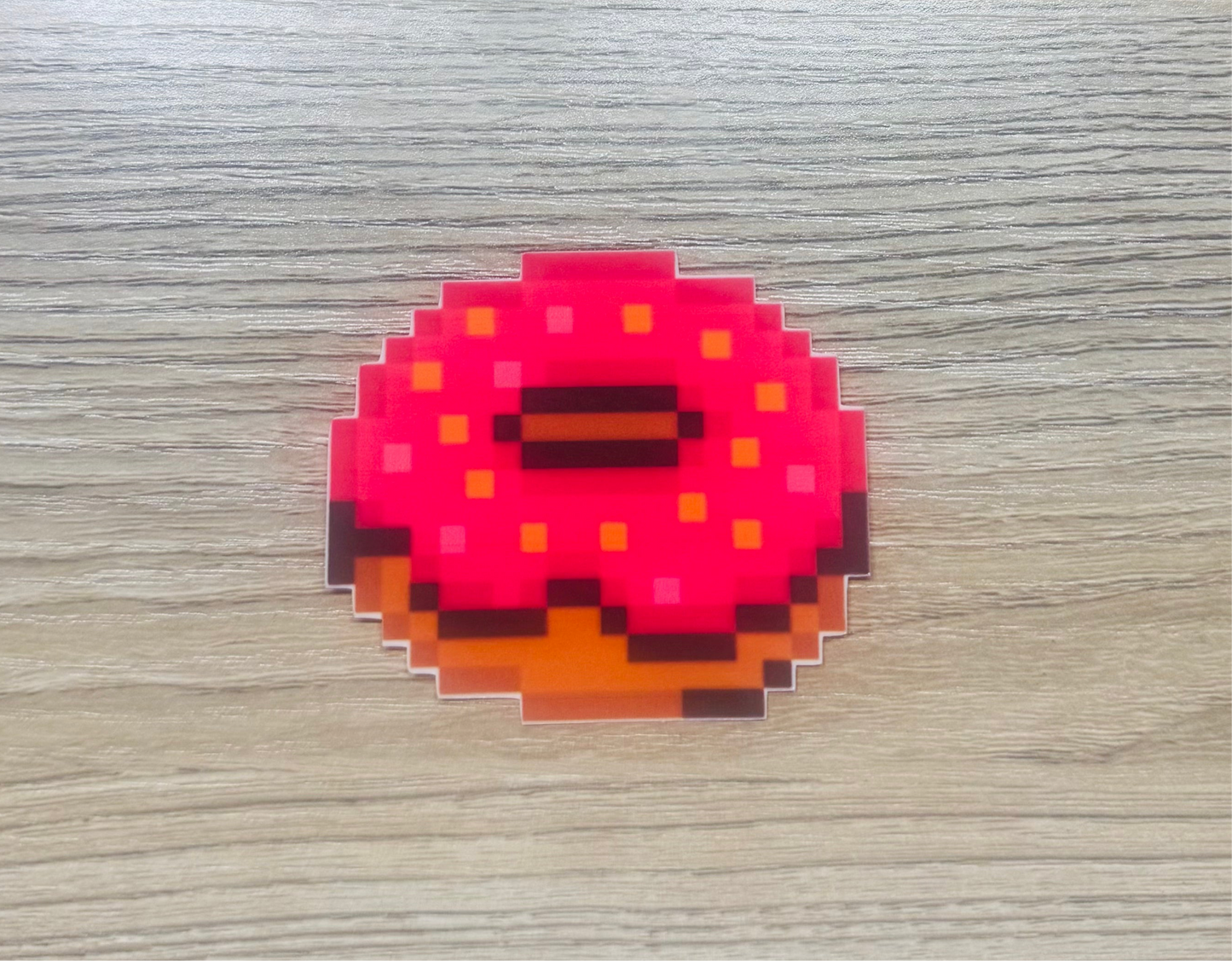 Pixel Donut Sticker