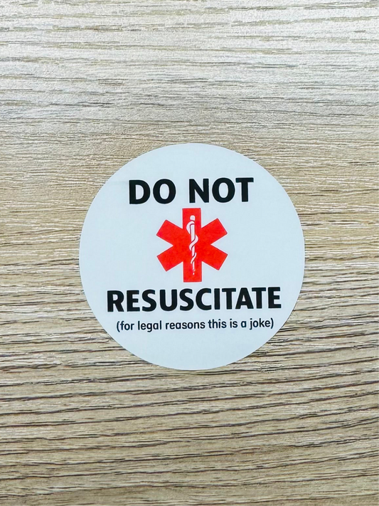 DNR sticker