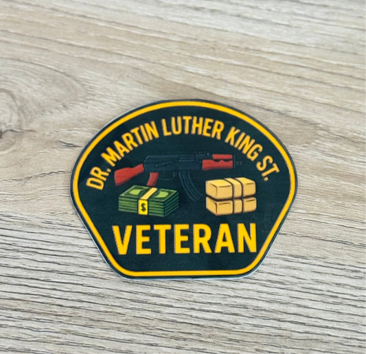 MLK Veteran Sticker