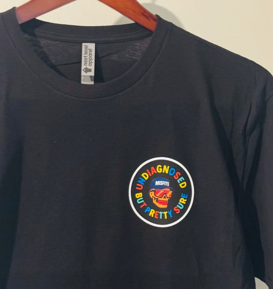 Black Undiagnosed T-Shirt