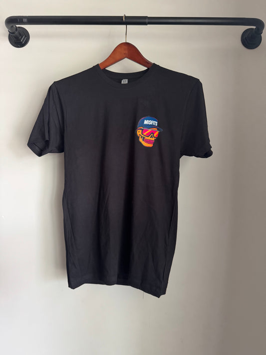 Black Misfit Logo T-Shirt